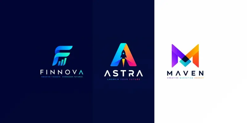 Vibrant Startup Logos generated by undefined
