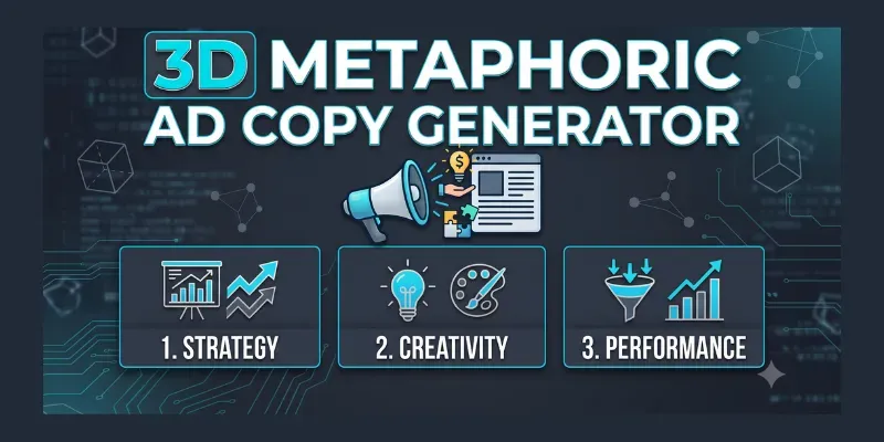 3D Metaphoric Ad Copy Generator generated by undefined