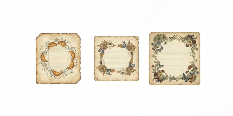 Daily Note Vintage Junk Journals generated by undefined