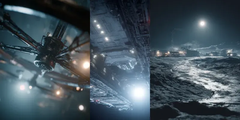 Cinematic Hardscifi Realism generated by undefined