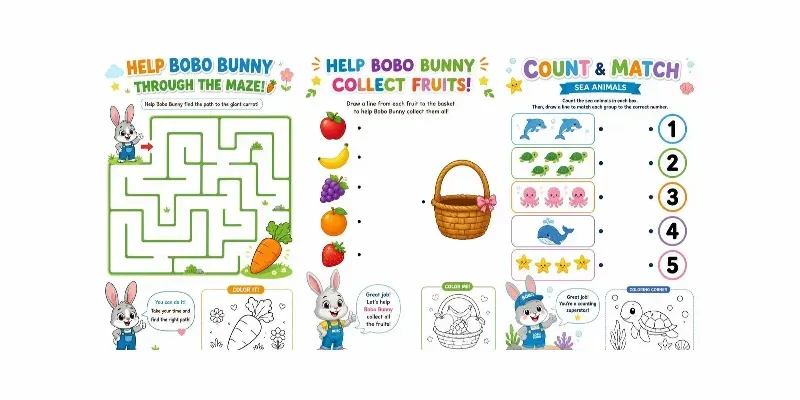 Preschool Worksheet Activity Generator generated by undefined