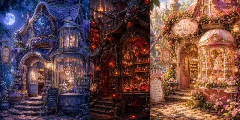 Fantasy Shop Creators generated by undefined
