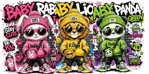 Graffiti Cartoon Tshirt Packs generated by chatgpt-image