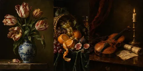 17th Century Dutch Golden Age Paintings generated by chatgpt-image
