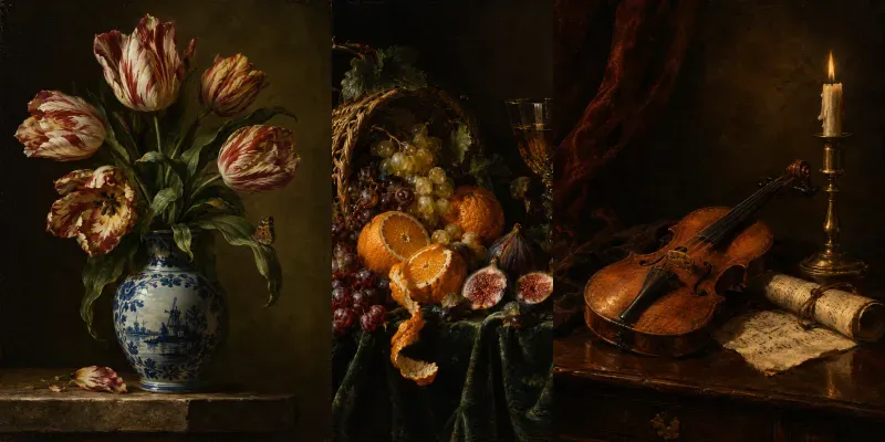 17th Century Dutch Golden Age Paintings generated by undefined