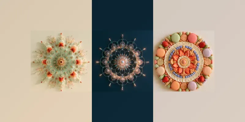 Curious Little Mandalas generated by undefined