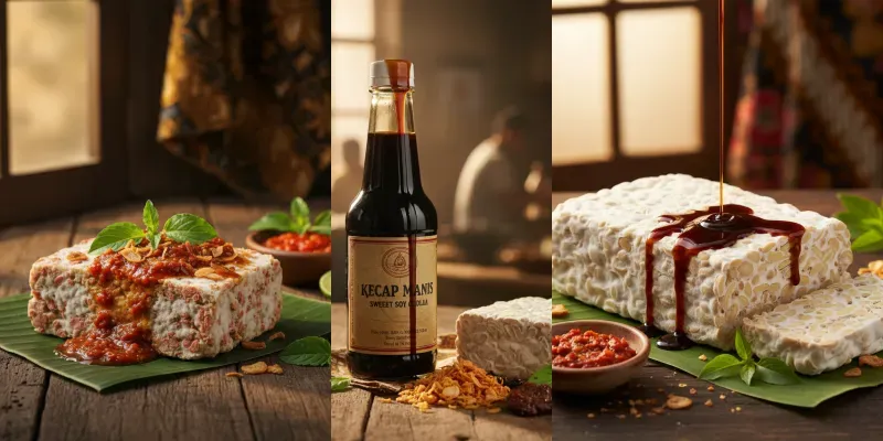 Indonesian Fermented Foods Photos generated by undefined