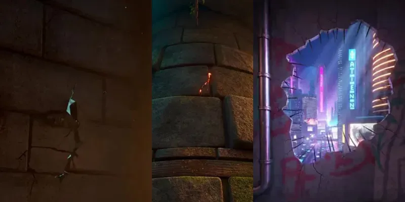 Cinematic Wall Break Reveals generated by undefined