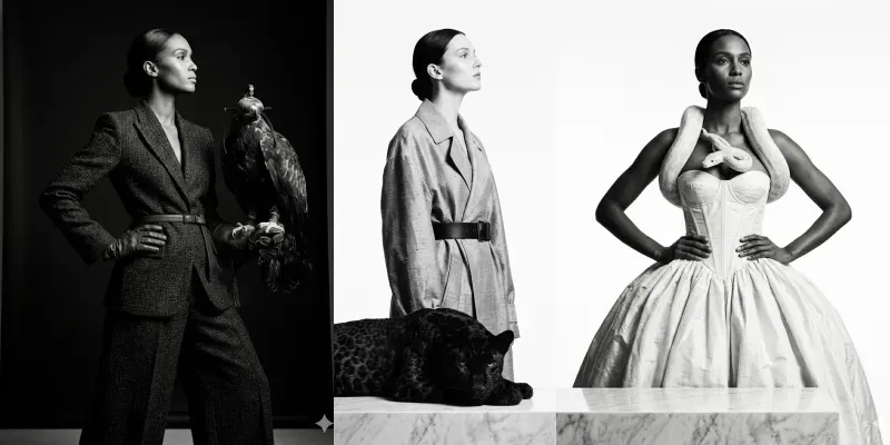 Bw Luxury Fashion X Exotic Wildlife generated by undefined