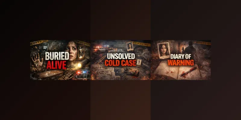 True Crime Youtube Thumbnail Maker generated by undefined