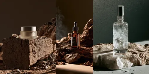 Wabisabi Cosmetic Mockup Makers generated by midjourney