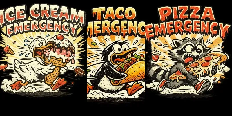 Funny Vintage Animal Emergency Tees generated by undefined
