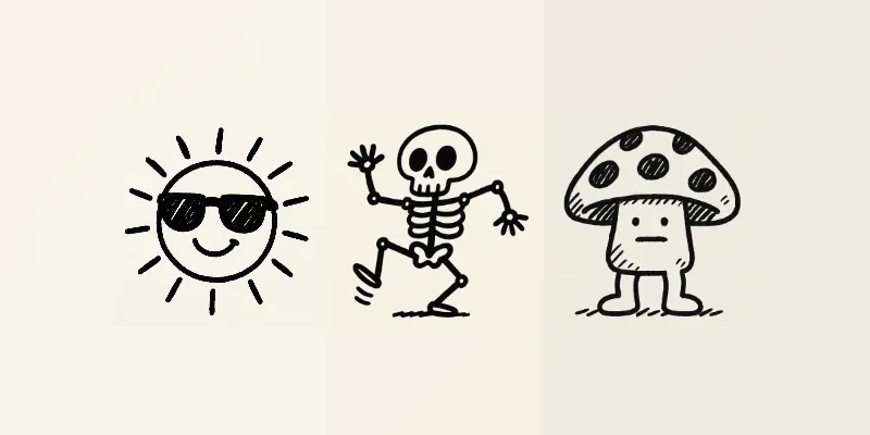 Whimsical Doodle Sketch Makers generated by undefined