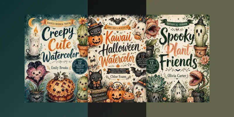 Creepy Cute Watercolor Cover Creators generated by undefined