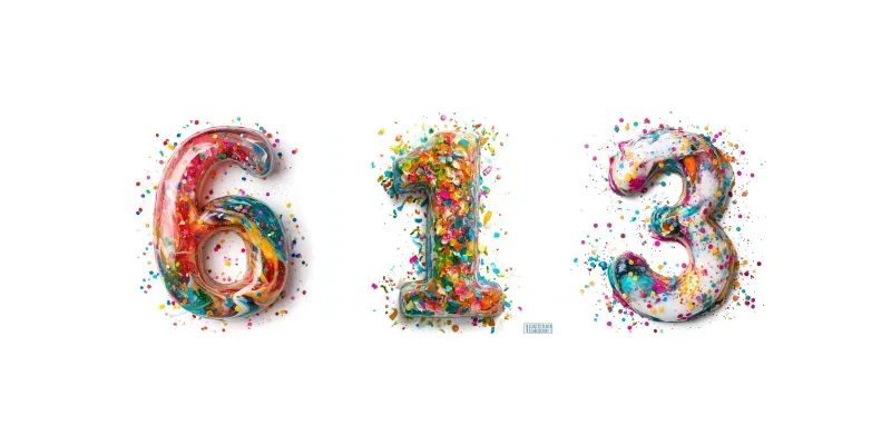 Kids Party Birthday Numbers