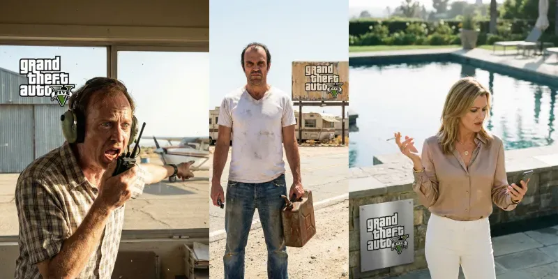 Gta 5 Game Characters In Real Life generated by undefined