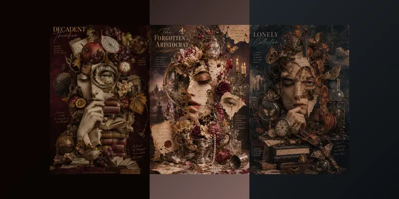 Surreal Identity Collage Art generated by undefined