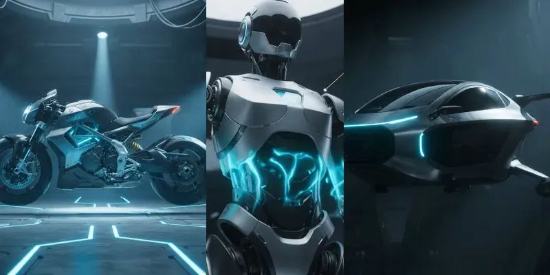 Futuristic Product Concept Showcases
