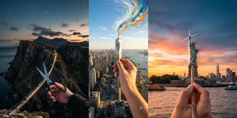 Forced Perspectives And Optical Illusions