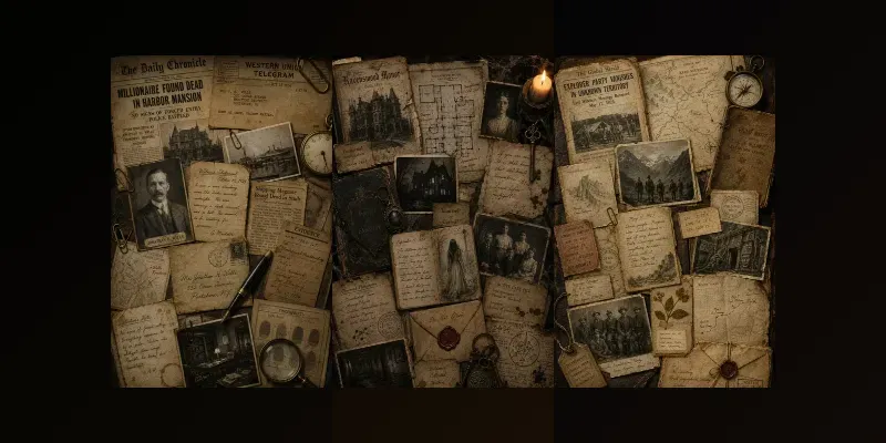 Antique Mystery Evidence Collections generated by undefined