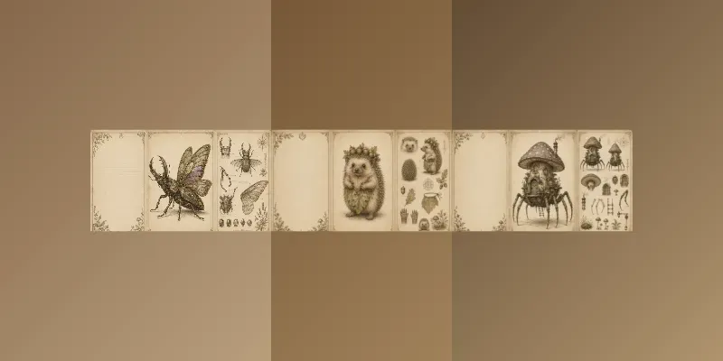Fairy Naturalist Studies Junk Journals generated by undefined