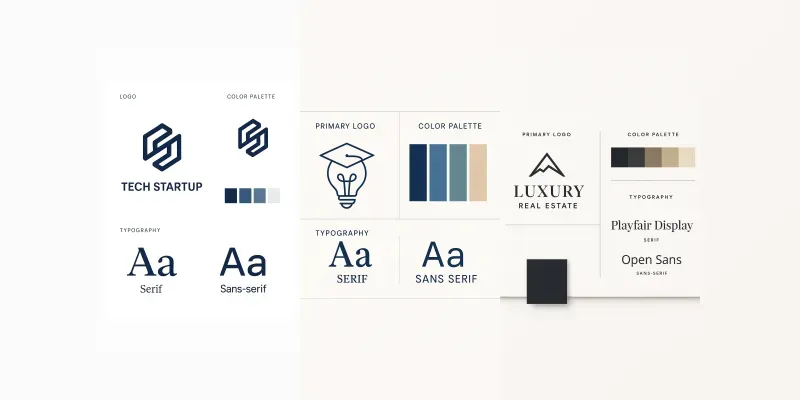 The Instant Brand Identity Kit generated by undefined