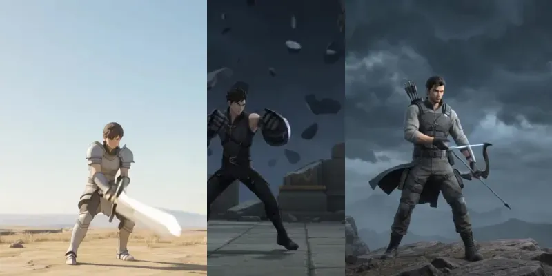 3D Anime Weapon Spirit Engines generated by undefined