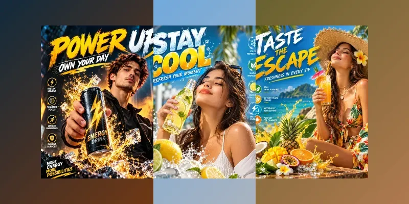 Premium Product Ad Posters