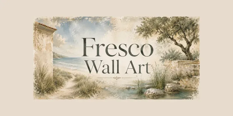 Fresco Wall Art generated by undefined