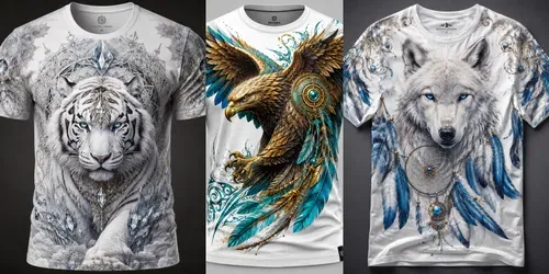 Mystic Animal Tshirt Designers generated by chatgpt-image