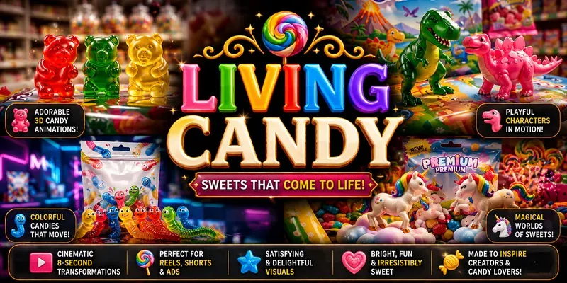 Candy Bag Illustrations Escapes generated by undefined