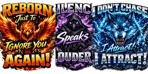 Reborn Legends Fierce Mascot Typographies generated by chatgpt-image