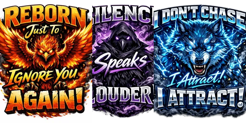 Reborn Legends Fierce Mascot Typographies generated by undefined