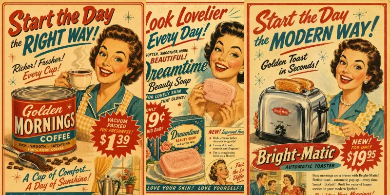Vintage 1950s Advertising Poster Generator generated by undefined