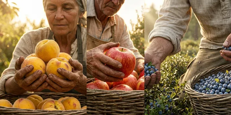 Commercial Fruit Harvest Image Assets generated by undefined