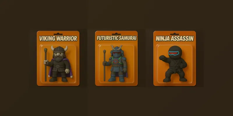 Mesh Toy Action Figures generated by undefined