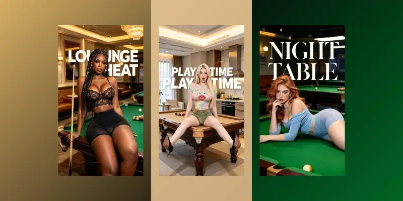 Seductive Billiard Hall Girls