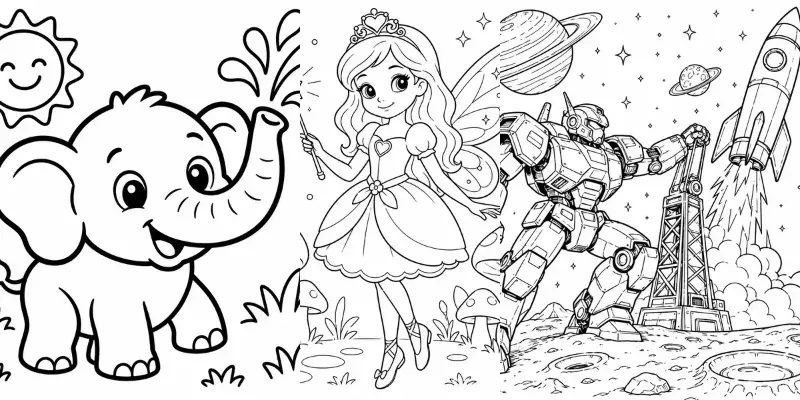 Viral KDP Coloring Book Page Engines generated by undefined