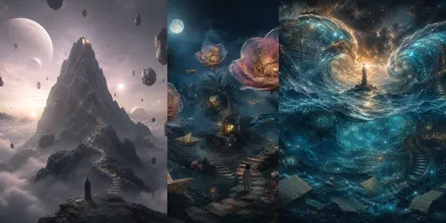 Innerworld Dreamscapes generated by chatgpt-image