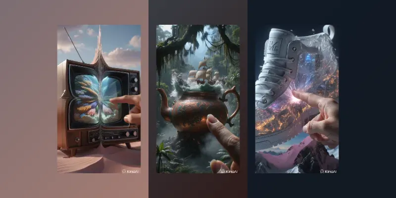 Cinematic Surreal Transformations generated by undefined