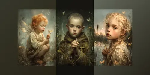 Fairytale Fantasy Characters generated by midjourney