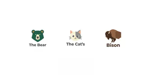 Custom Animal Logos generated by gemini-image