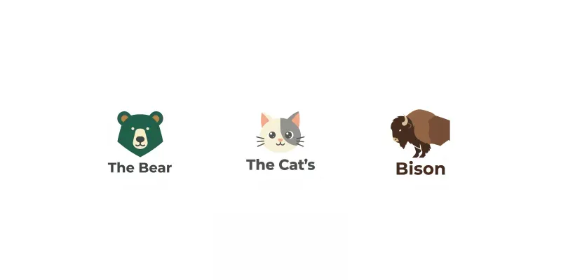 Custom Animal Logos generated by undefined