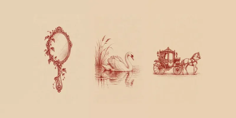 Minimalist Red Ink Art Book Covers