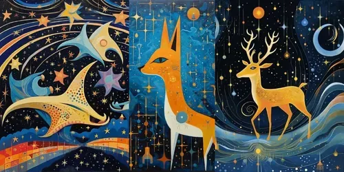 Cosmic Dreamscapes Unleashed generated by midjourney