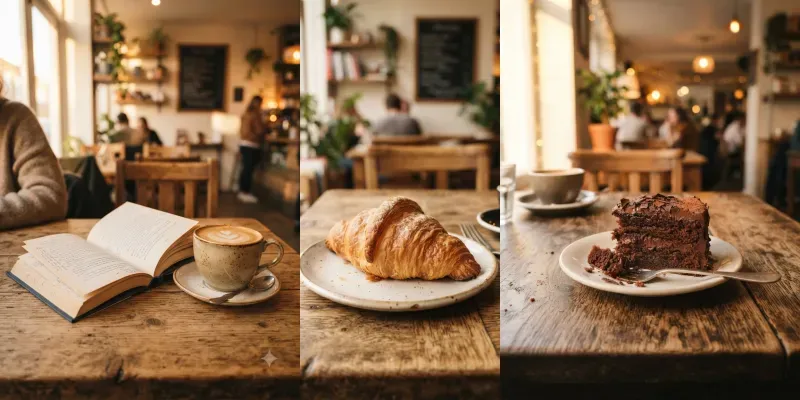 Cozy Cafe Aesthetic Photo Generator generated by undefined