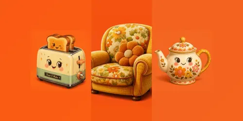 Retro Home Charms generated by chatgpt-image