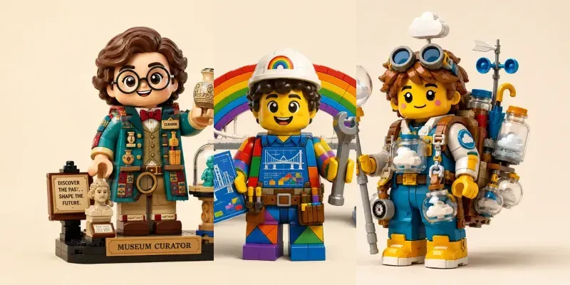 Lego Cloud Collector Toy Figure Designs generated by undefined