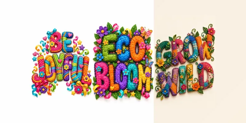Handmade Craft Typography Posters