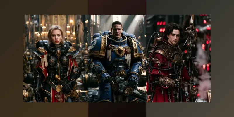 Your Photos As Warhammer 40k Heroes